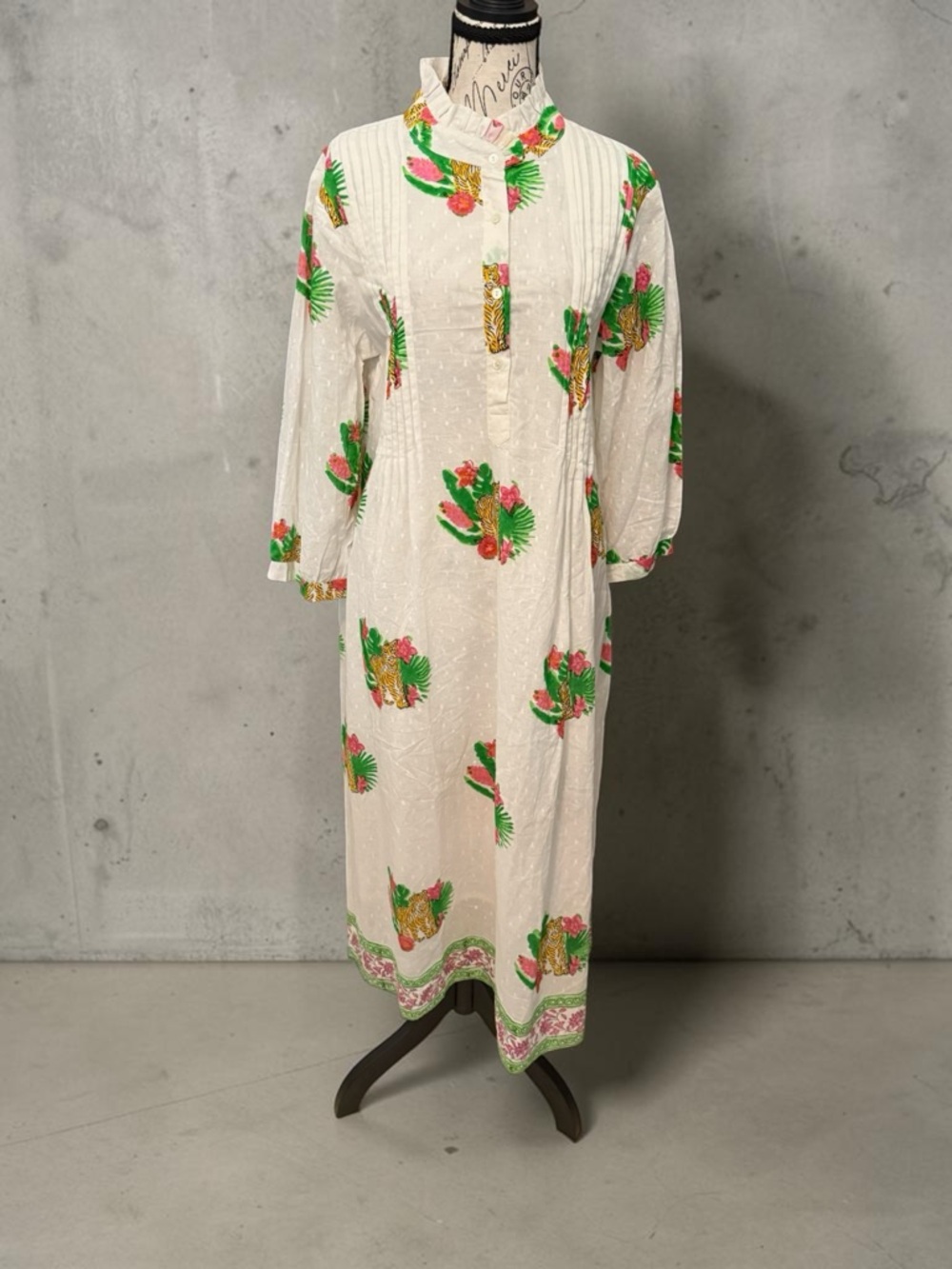 Brisara The Mira Tiger Caftan - Picture 3 of 9